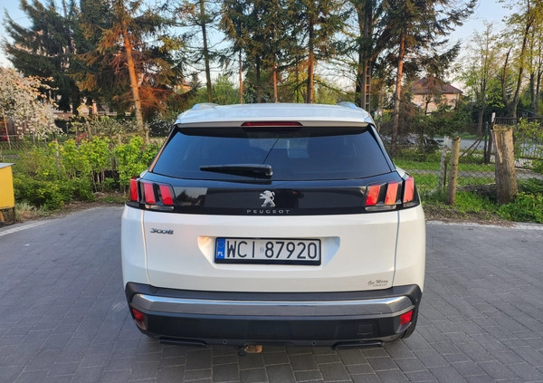 Peugeot 3008 cena 82000 przebieg: 124000, rok produkcji 2020 z Janowiec Wielkopolski małe 22